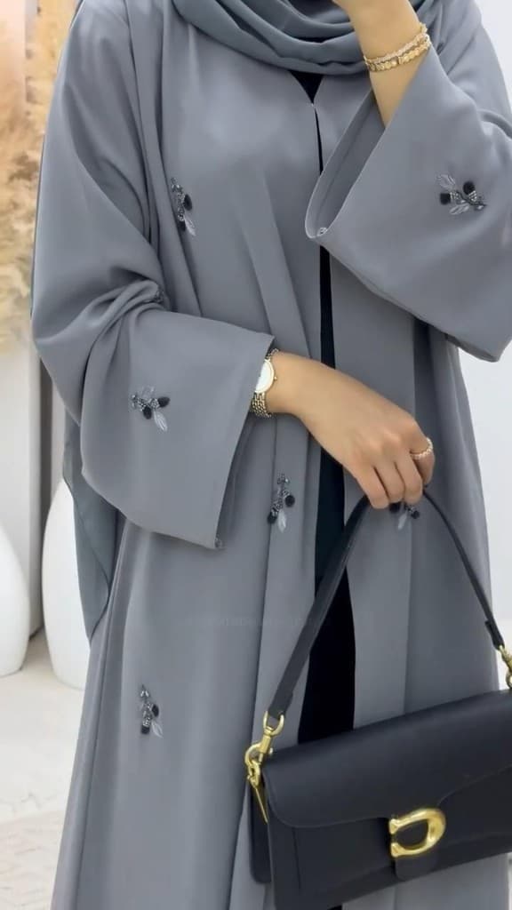 Lahori Navy Abaya