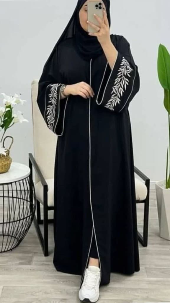 Hunza Valley Chiffon Abaya